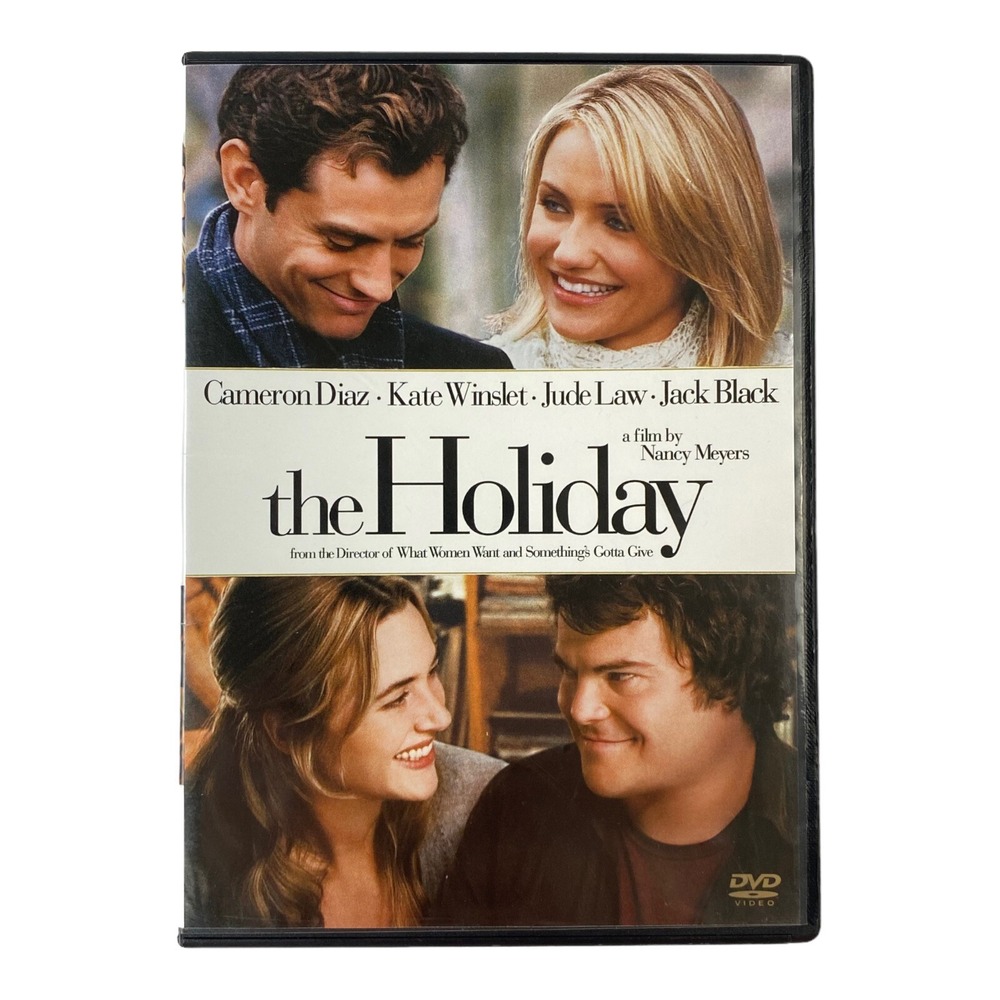 The Holiday (DVD, 2006) Romance Comedy, Cameron Diaz, Jude‎ Law, Jack Black